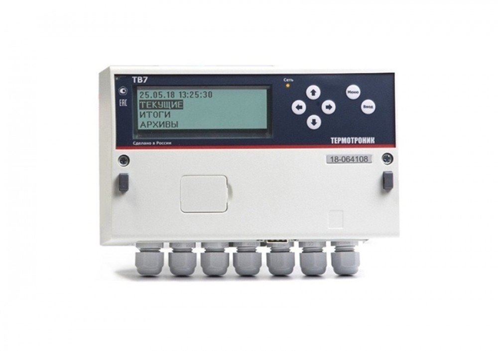 Тепловычислители ТВ7М и аксессуары Ридан