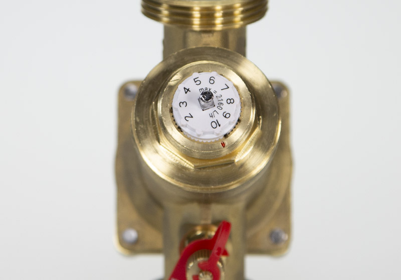 Ридан AQT-R 003Z1815R DN32 — Комбинированный балансировочный клапан, с ниппелями, наружная резьба G1 1/2