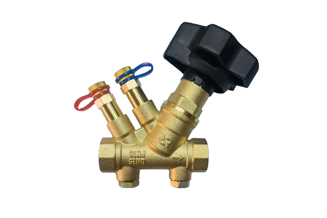 Ридан MVT-R 003Z4043R DN25 — Ручной балансировочный клапан с дренажем