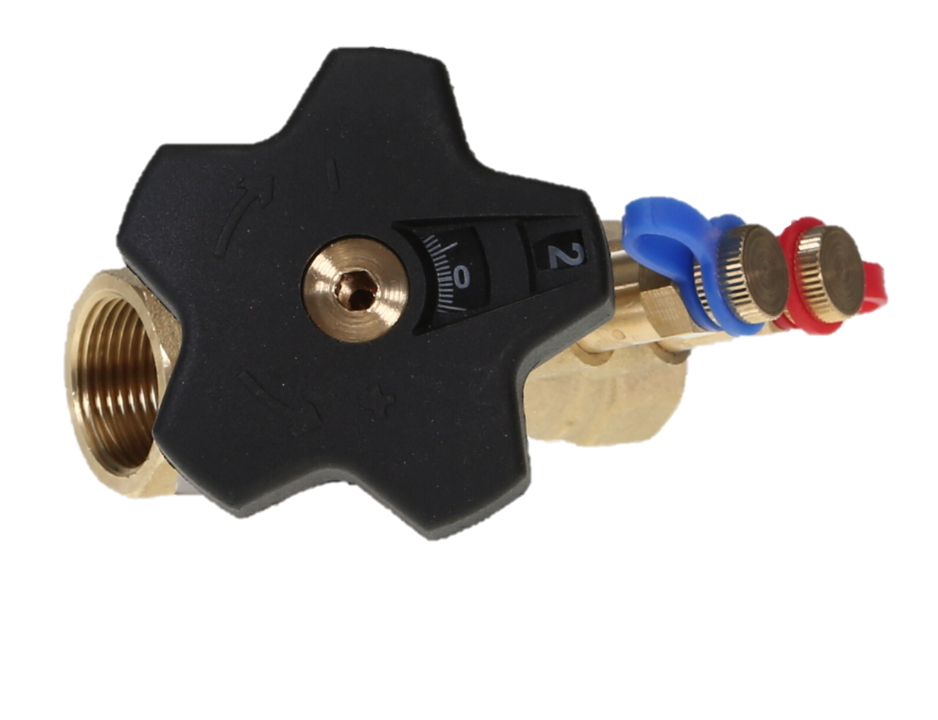 Ридан MVT-R 003Z4045R DN40 — Ручной балансировочный клапан с дренажем