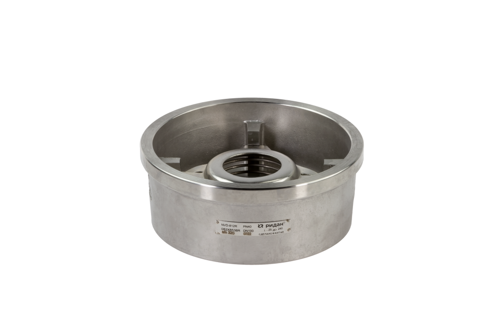 Ридан NVD-812R 082X8535R — Клапан обратный межфланцевый пружинный тарельчатый, PN40, DN50, AISI 316