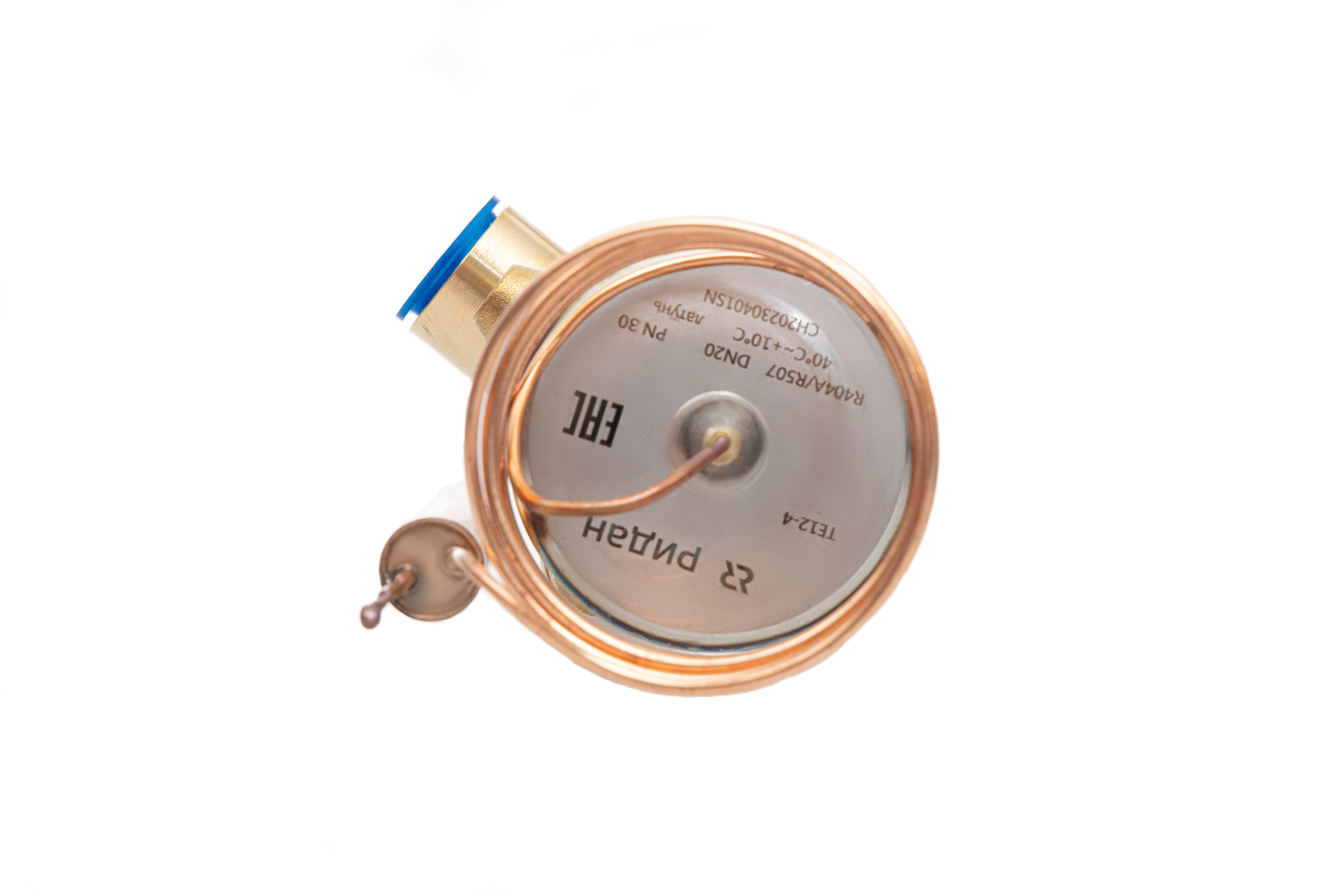 Ридан 069B1204R — Клапан терморегулирующий TE12-4, R404A, T кипения -40...10 ℃, угловой, присоединительные патрубки 7/8"