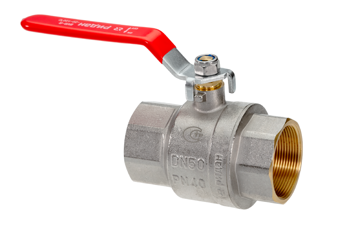 Ридан BVR-R 065B8314RG — Кран шаровой ГОСТ59553-2021 PN25 DN80 с внутренней резьбой; Т -20 °С...+120 °С; материал корпуса латунь