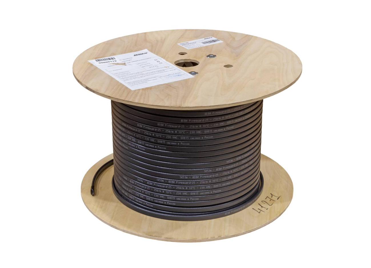 Саморегулирующийся нагревательный кабель Ridan Pipeguard-25 (С)