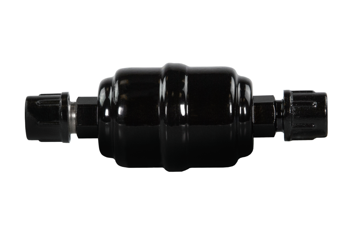 Ридан 023B8028R — Герметичный фильтр-осушитель с шариковой засыпкой DGL 303, присоединительные патрубки 3/8", под отбортовку