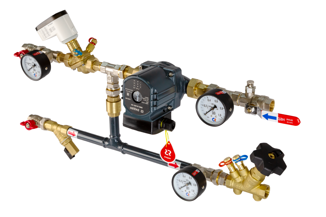 Ридан 122W0105LR — Узел теплоснабжения АУУ-AQT-63-25-25-C-S левый, 0-10В L