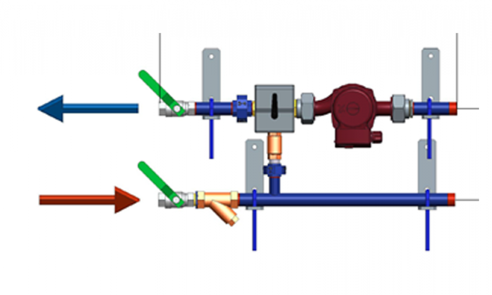 Ридан 150U3616 — Узлы теплоснабжения без термоманометров АУУ-T-20-5,6-1,0
